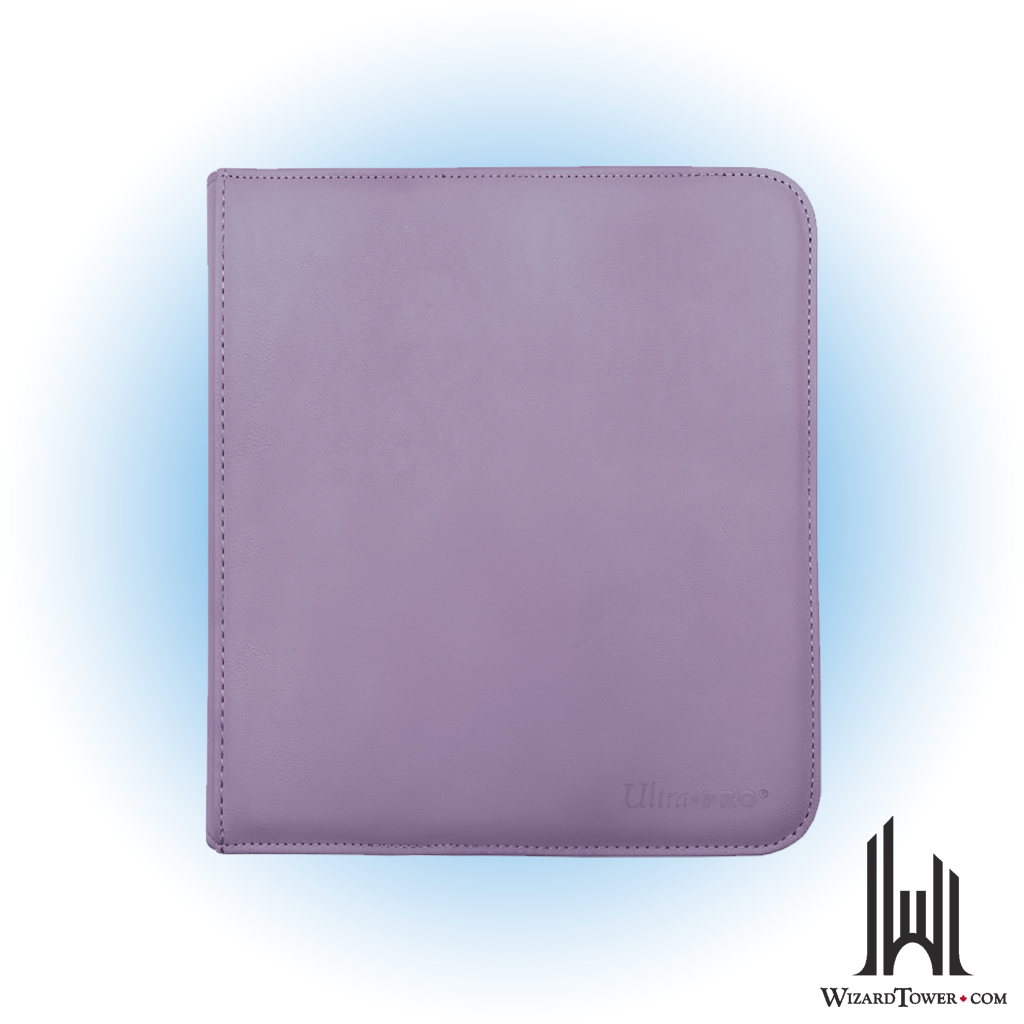 Binder - Zip Purple 12-Pocket