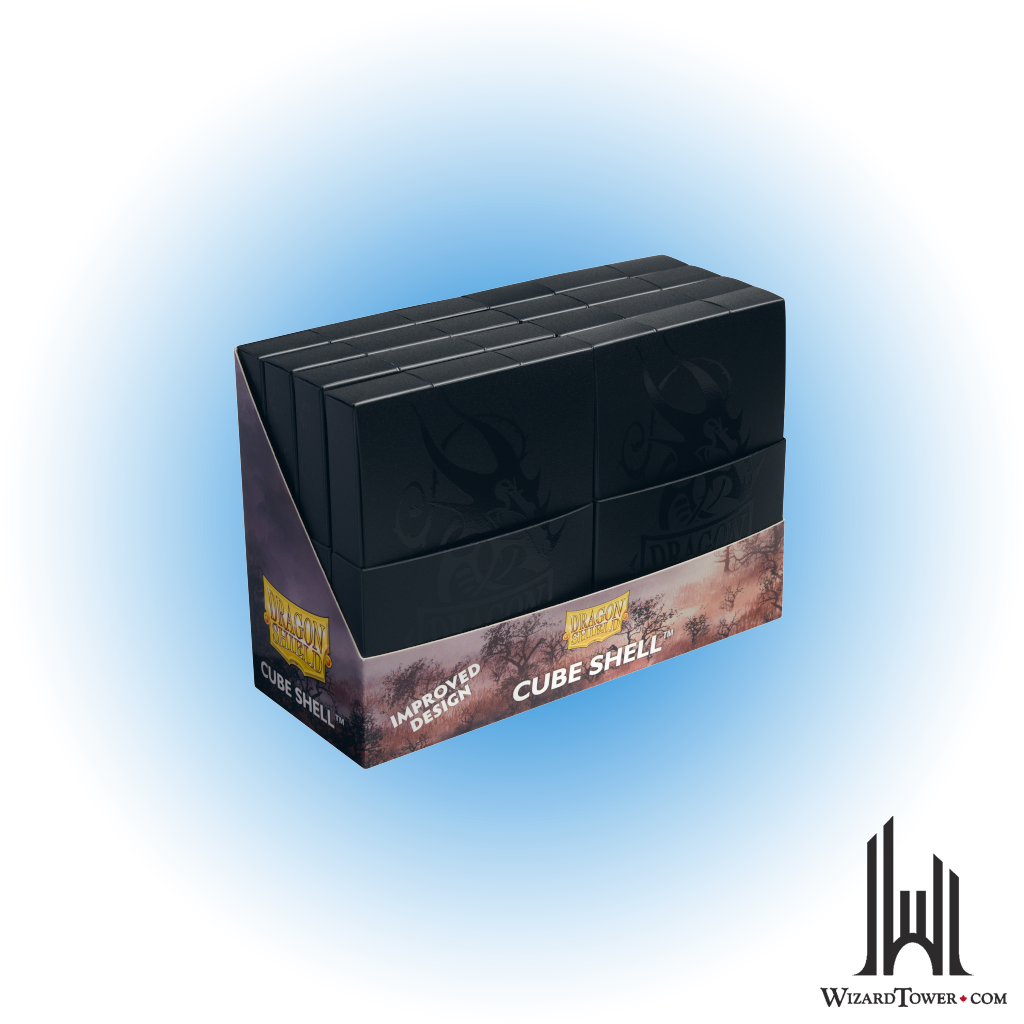 Deck Box - Card Box - Shadow Black 15+ 6ct