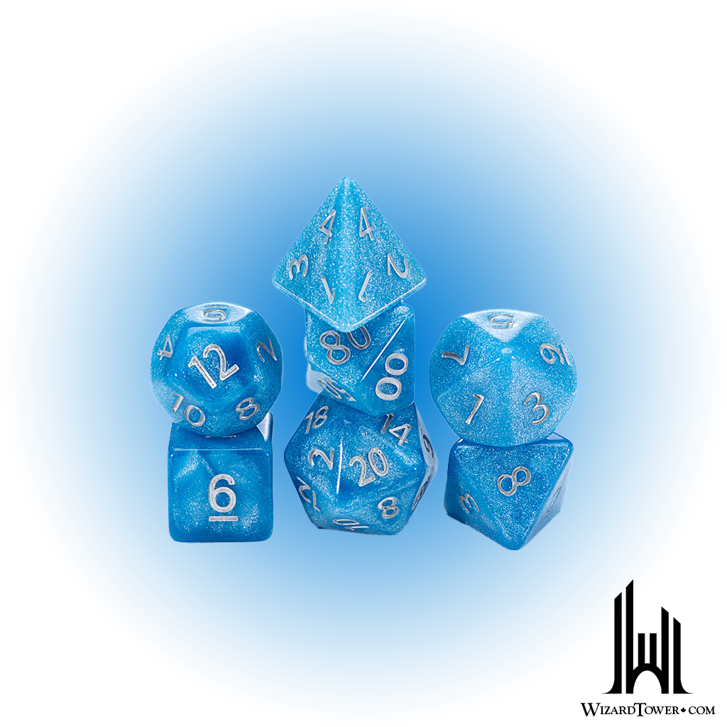 Dice Set - Mercurial Pluto 7ct