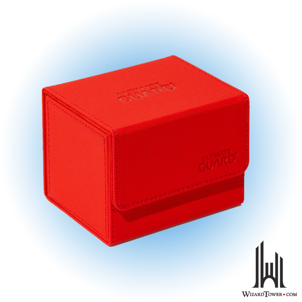 Deck Box - Sidewinder Xenoskin - Monocolor Red 100+