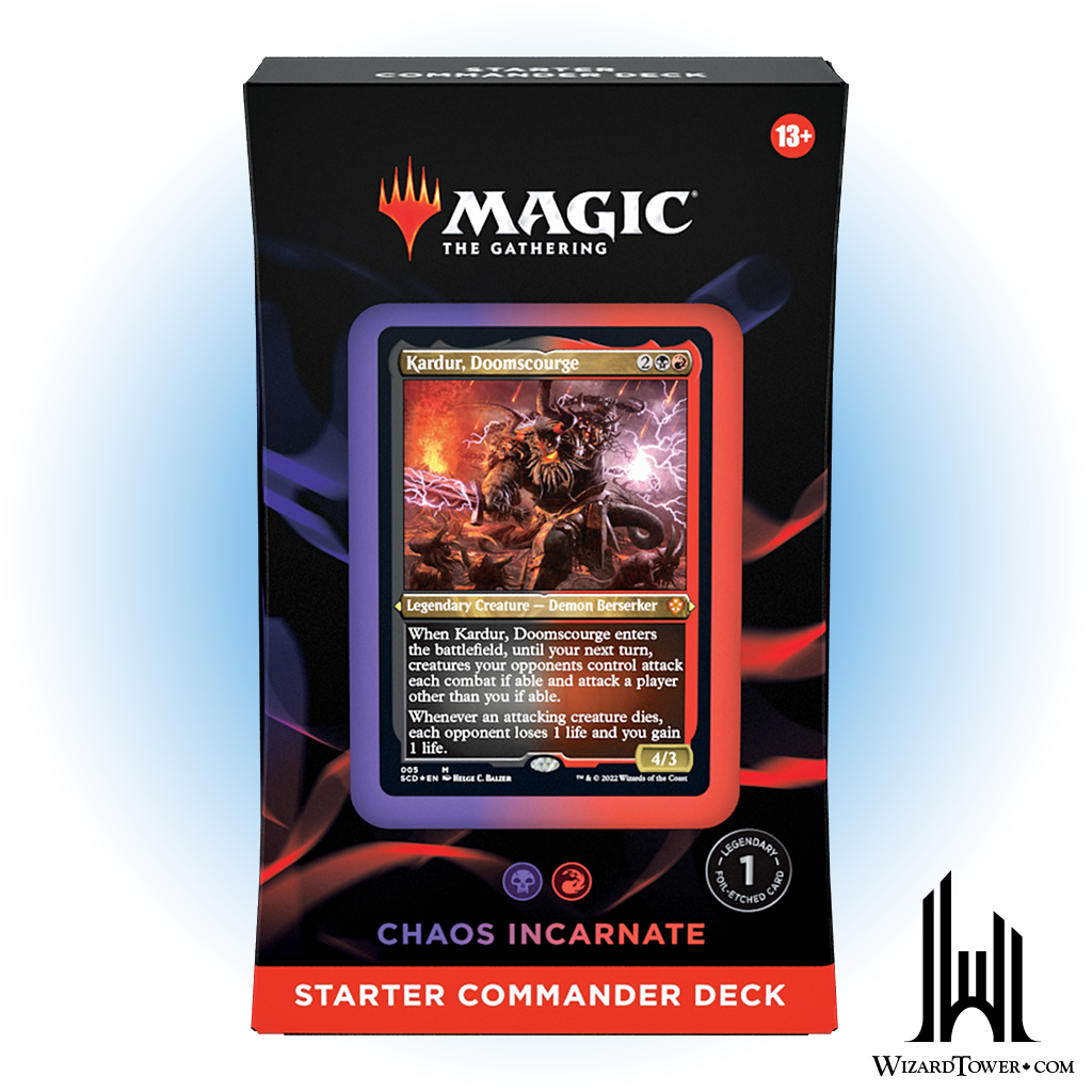 Magic the Gathering Starter Commander Deck - Chaos Incarnate (BR)