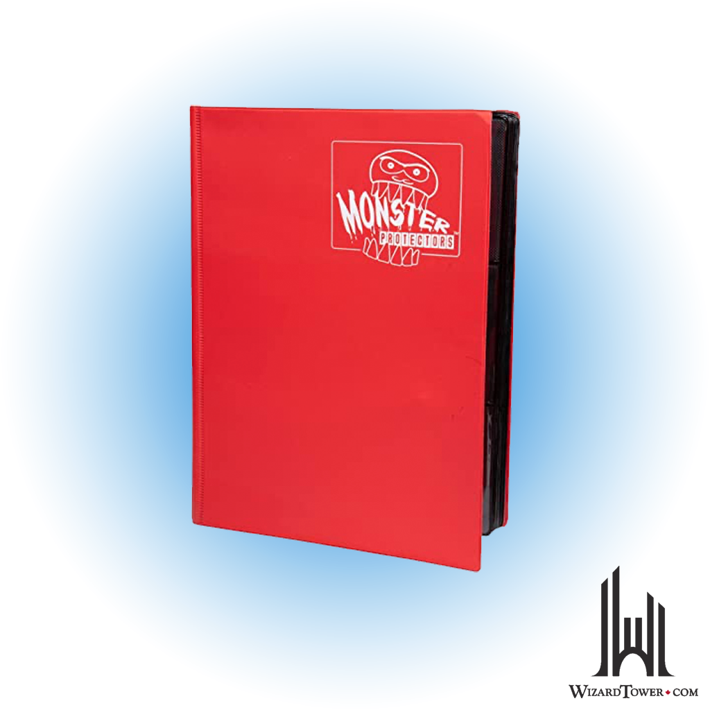 Binder - Matte Red 9-Pocket