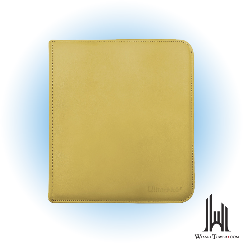 Binder - Zip Yellow 12-Pocket