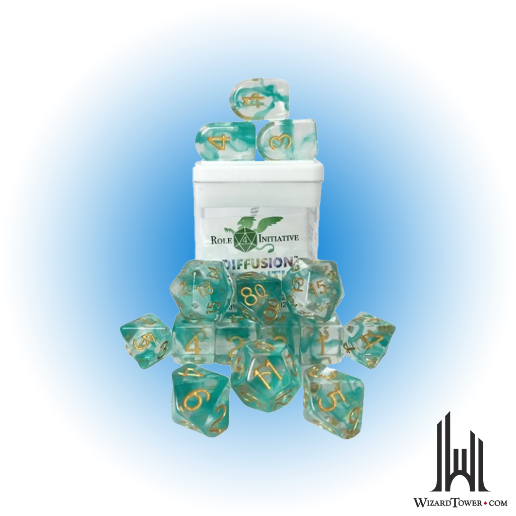 Dice Set - Atlantis 15ct