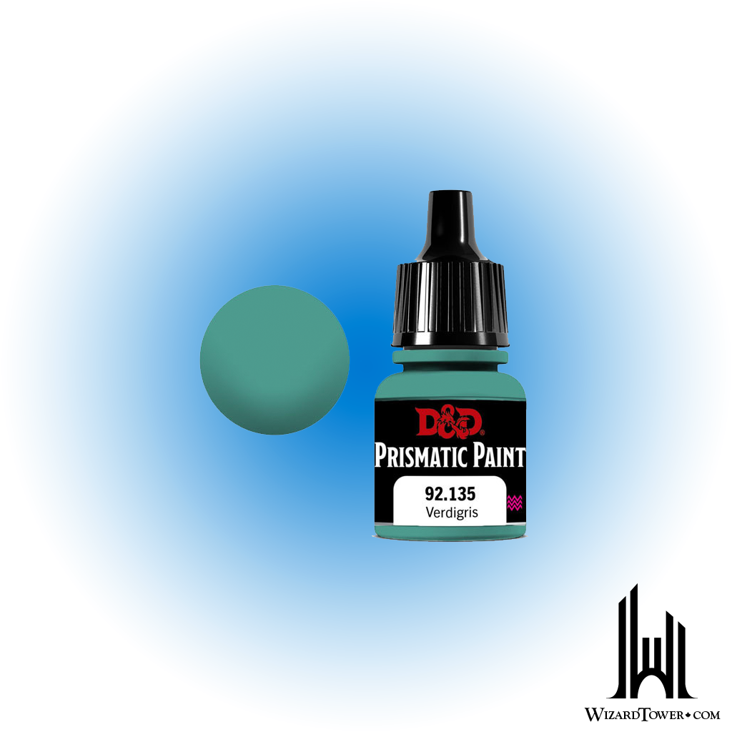 DnD Prismatic Paint Effect Verdigris 135 - 8ml