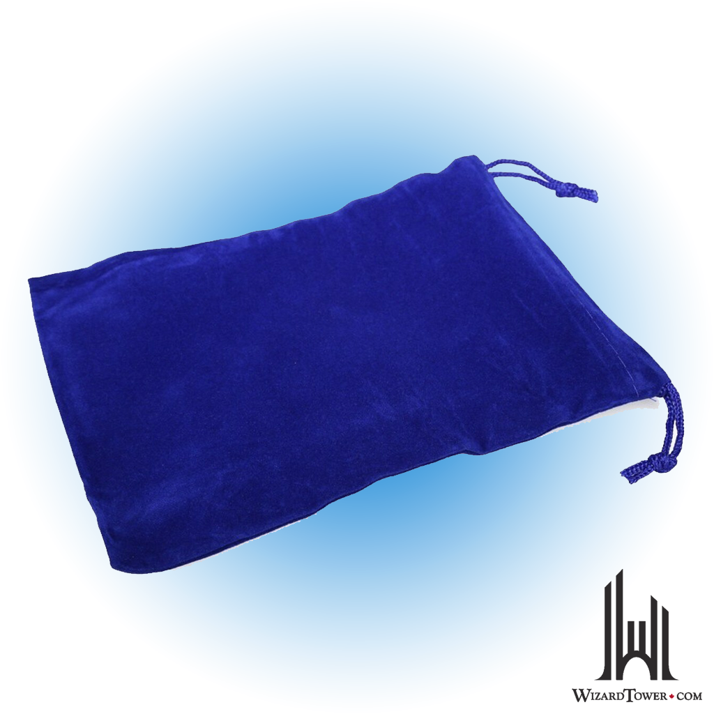 Dice Bag - Cloth Blue 4" x 5"