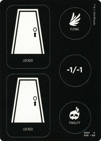 Punch (001) // Punch (002) Double-Sided Punch-Out Token (TDSK)