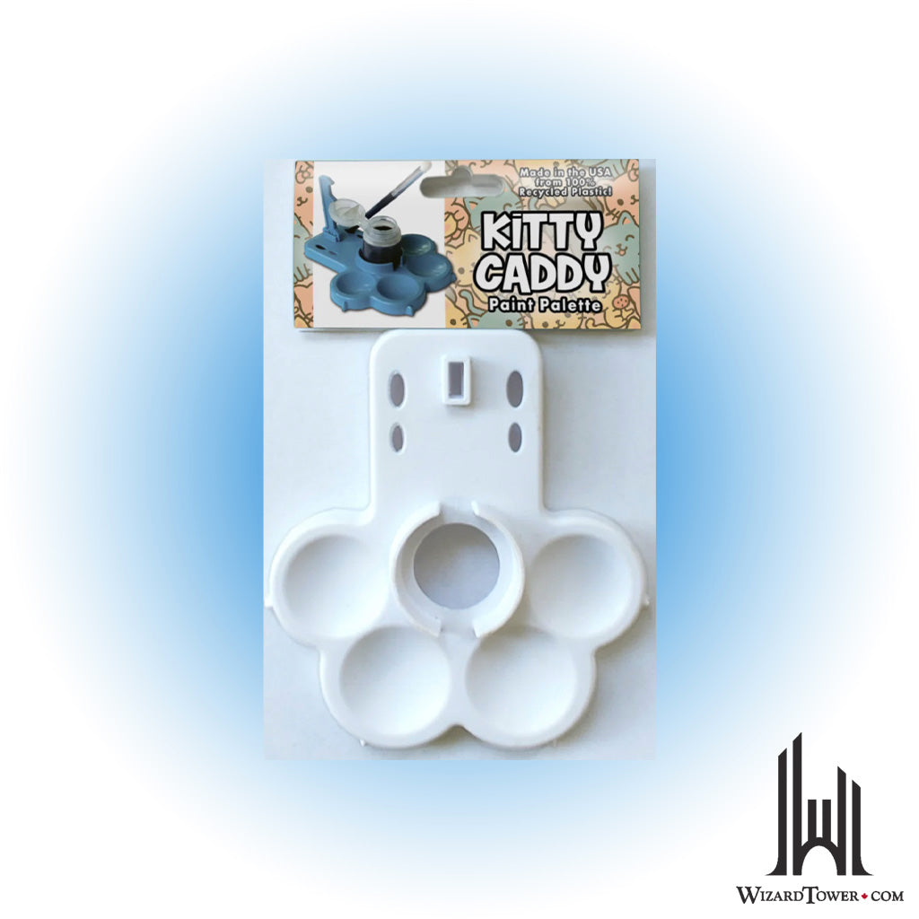 REPLAY WORKSHOP KITTY CADDY PAINTER'S PALETTE WHITE