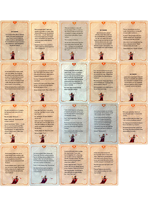 Reign of Jafar Lore Cards (Set of 19)