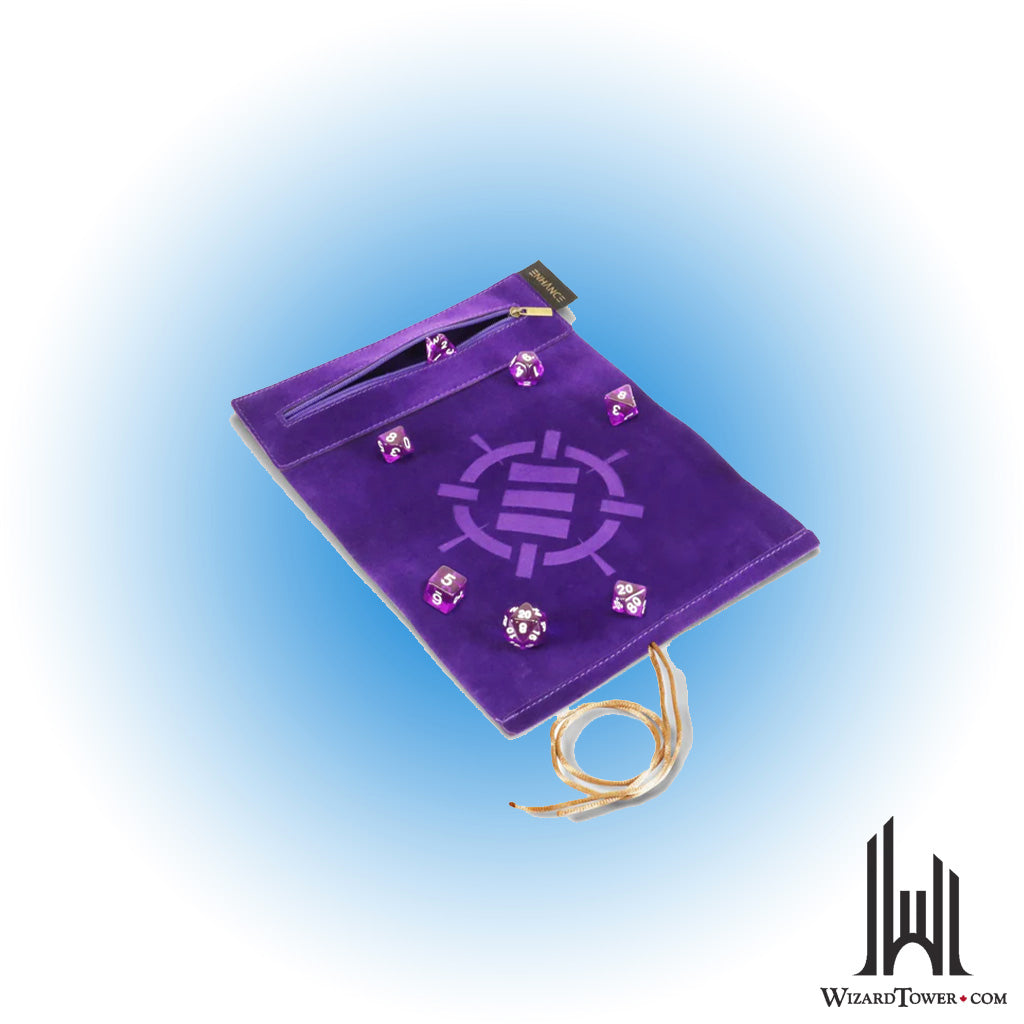 Dice Set - Roll on a Scroll Purple 7ct