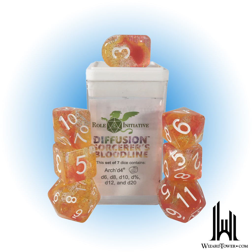 Dice Set - Diffusion Sorcerer's Bloodline Symbol 7ct