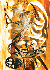Skyseer's Chariot (35/54) Art Card (ADFT) - Gold-Stamped Signature