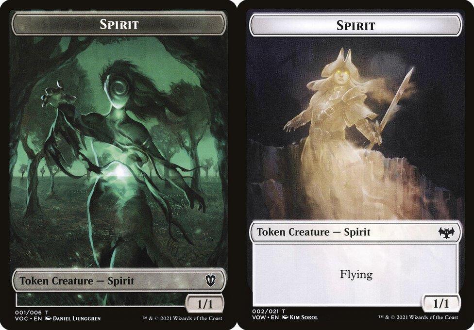 Spirit (001) // Spirit (002) Double-Sided Token