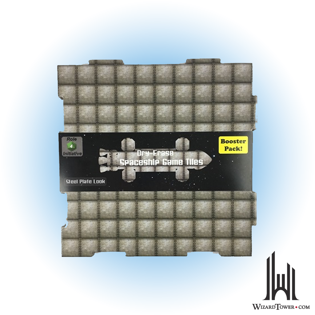 Dungeon Tiles - Dry Erase Square Booster Pack - Steel Plate