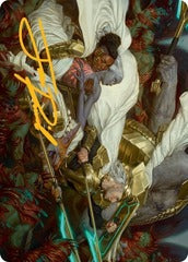 Storm the Seedcore (41/81) Art Card (AMOM) - Gold-Stamped Signature