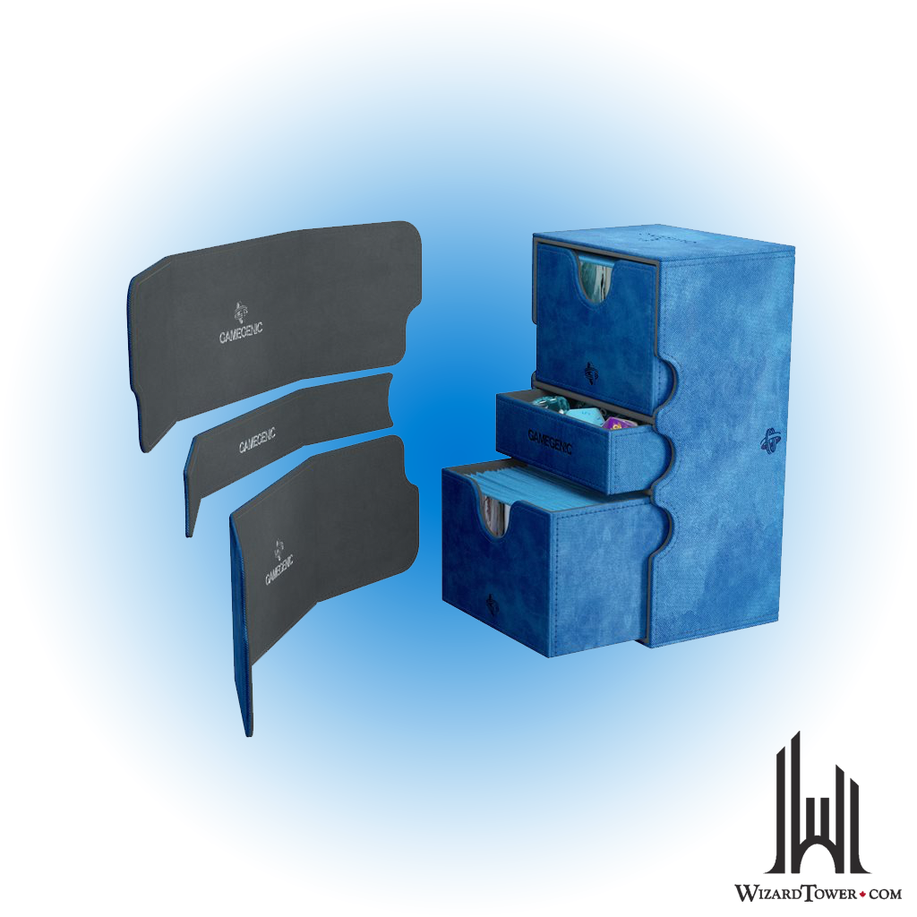 Deck Box - Stronghold - Blue 200+