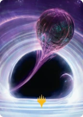 Susur Secundi, Void Altar (33/54) Art Card (AEOE) - Gold-Stamped Signature