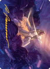 Syr Vondam, Sunstar Exemplar (25/54) Art Card (AEOE) - Gold-Stamped Signature