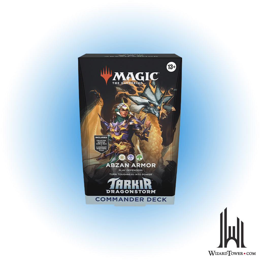 Magic the Gathering Tarkir Dragonstorm Commander Deck - Abzan Armor (WBG)
