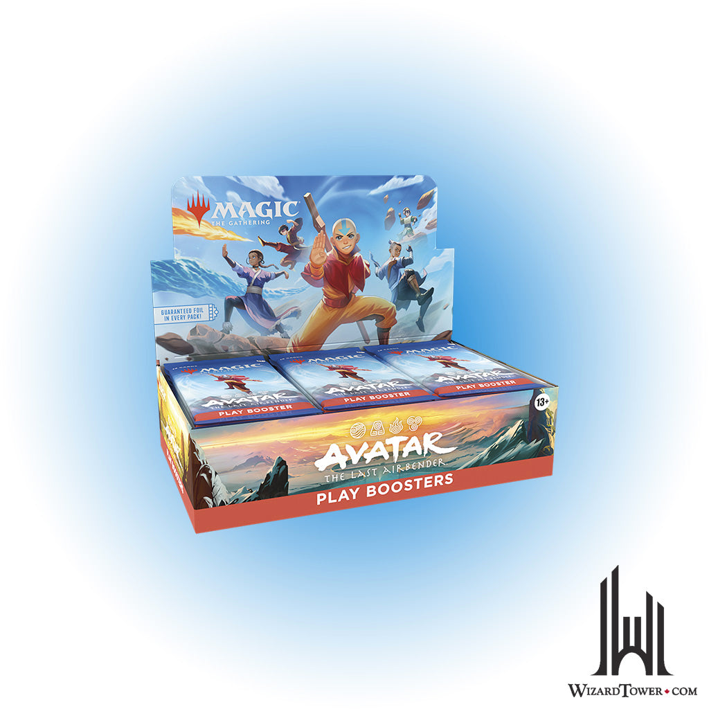 Magic the Gathering Avatar the Last Airbender Play Booster Box Wizard's Tower Magic the Gathering Avatar the Last Airbender Play Booster Box Wizard's Tower