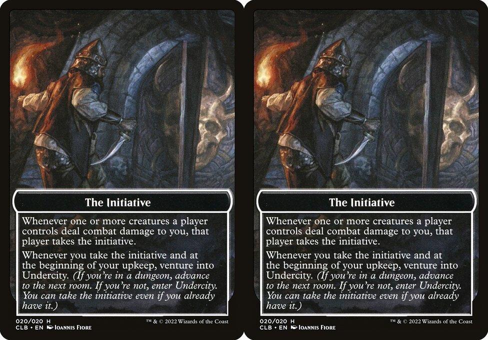 The Initiative (020) // Undercity (020) Double-Sided Token - Foil