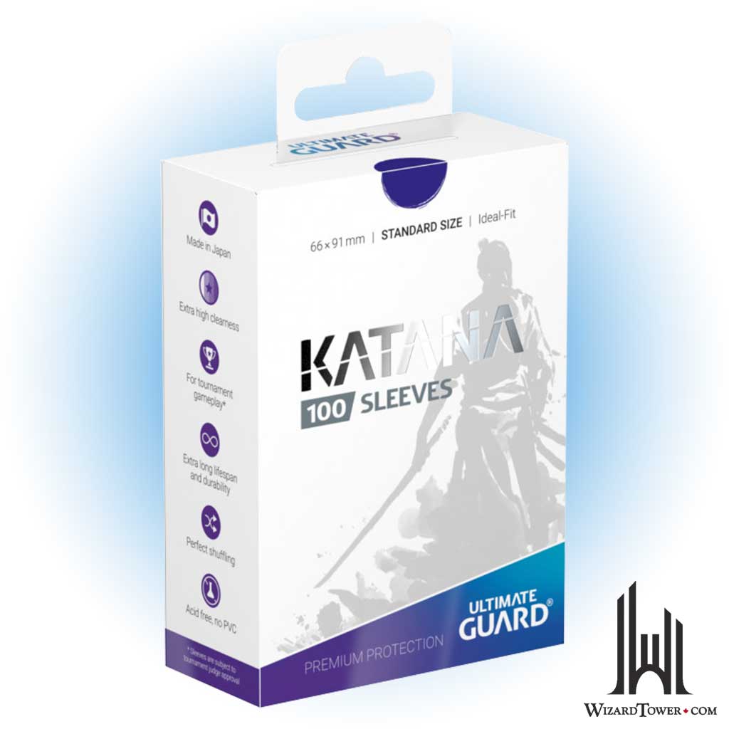 Deck Protectors - Katana Blue 100ct