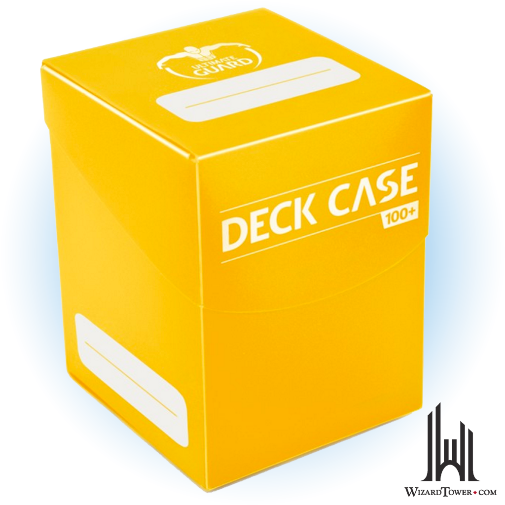 Deck Box - Deck Case - Yellow 100+