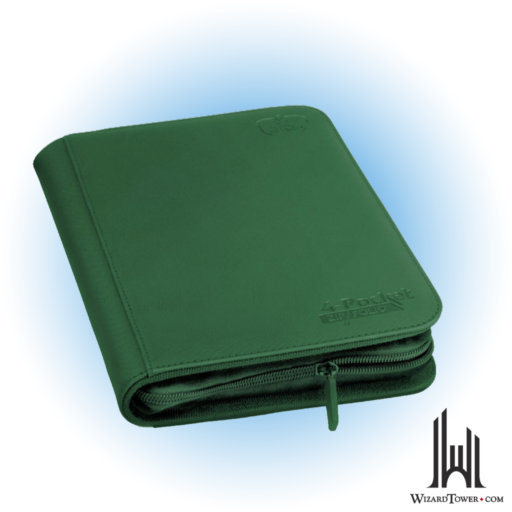 Binder - Zipfolio Xenoskin Green 4-Pocket
