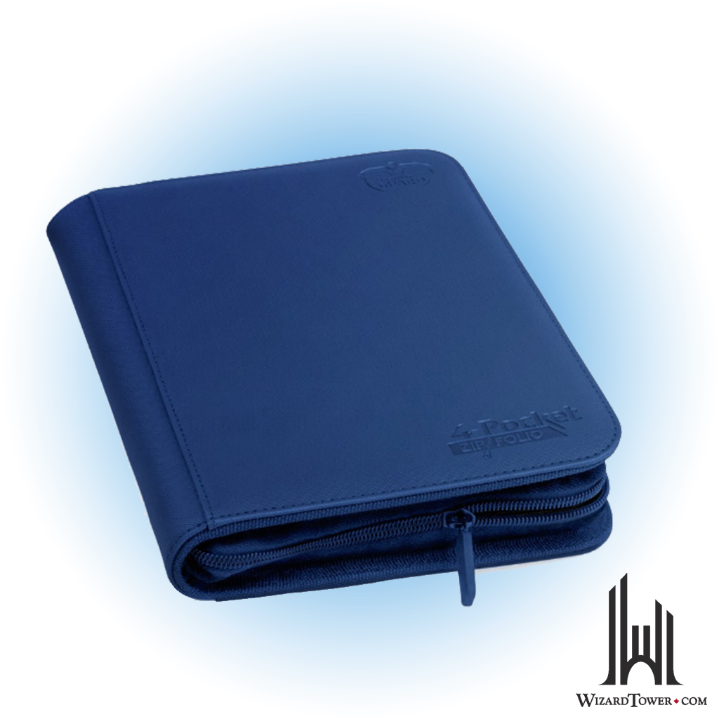 Binder - Zipfolio Xenoskin Dark Blue 4-Pocket
