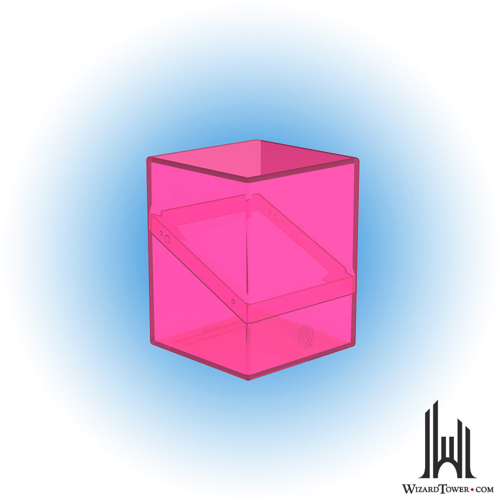 Deck Box - Boulder - Clear Rhodonite 100+