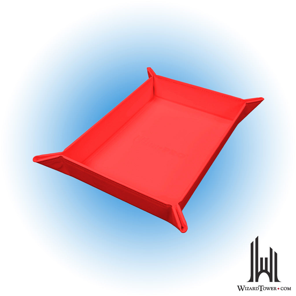 Dice Tray - Foldable Vivid Red