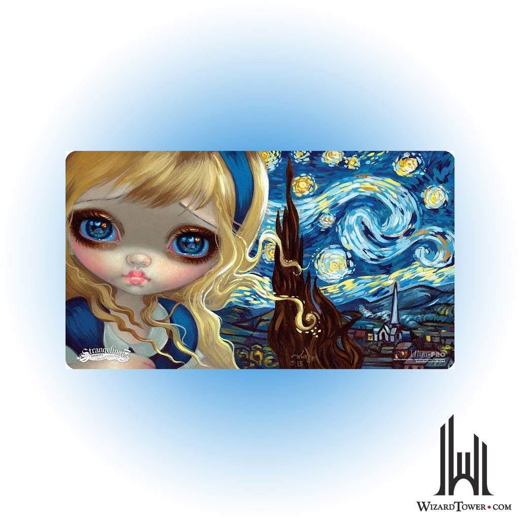 Playmat - Strangelings - Alice in the Starry Night