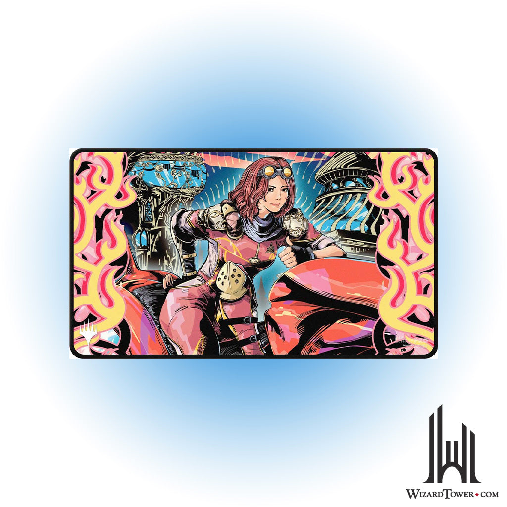 Playmat - Aetherdrift - Chandra, Spark Hunter