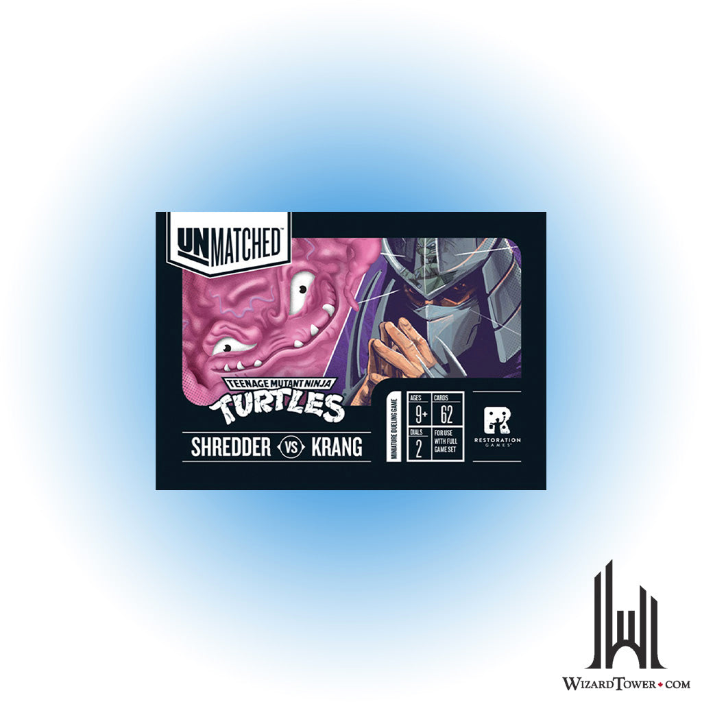 Unmatched Adventures - TMNT Shredder vs. Krang Hero Deck