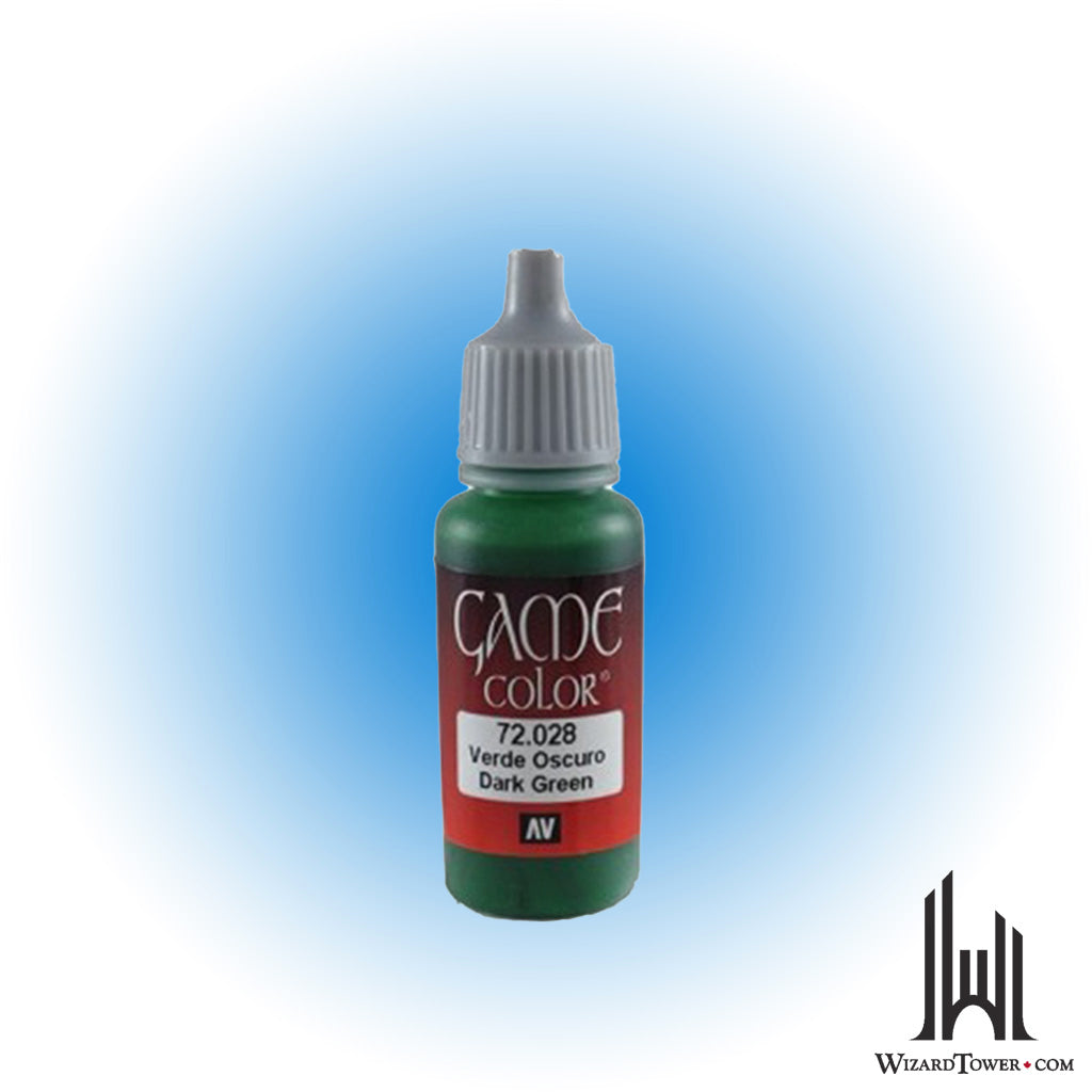 Vallejo Game Color Dark Green 028 - 17ml