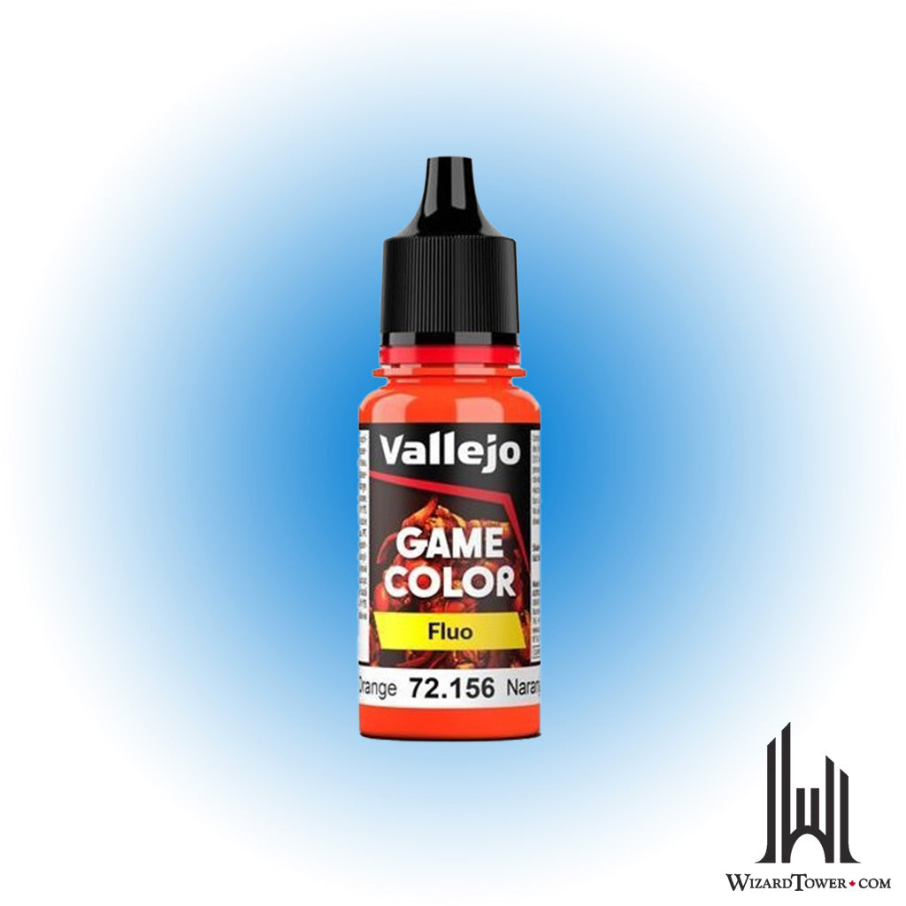 Vallejo Game Color Fluorescent Orange 156 - 18ml