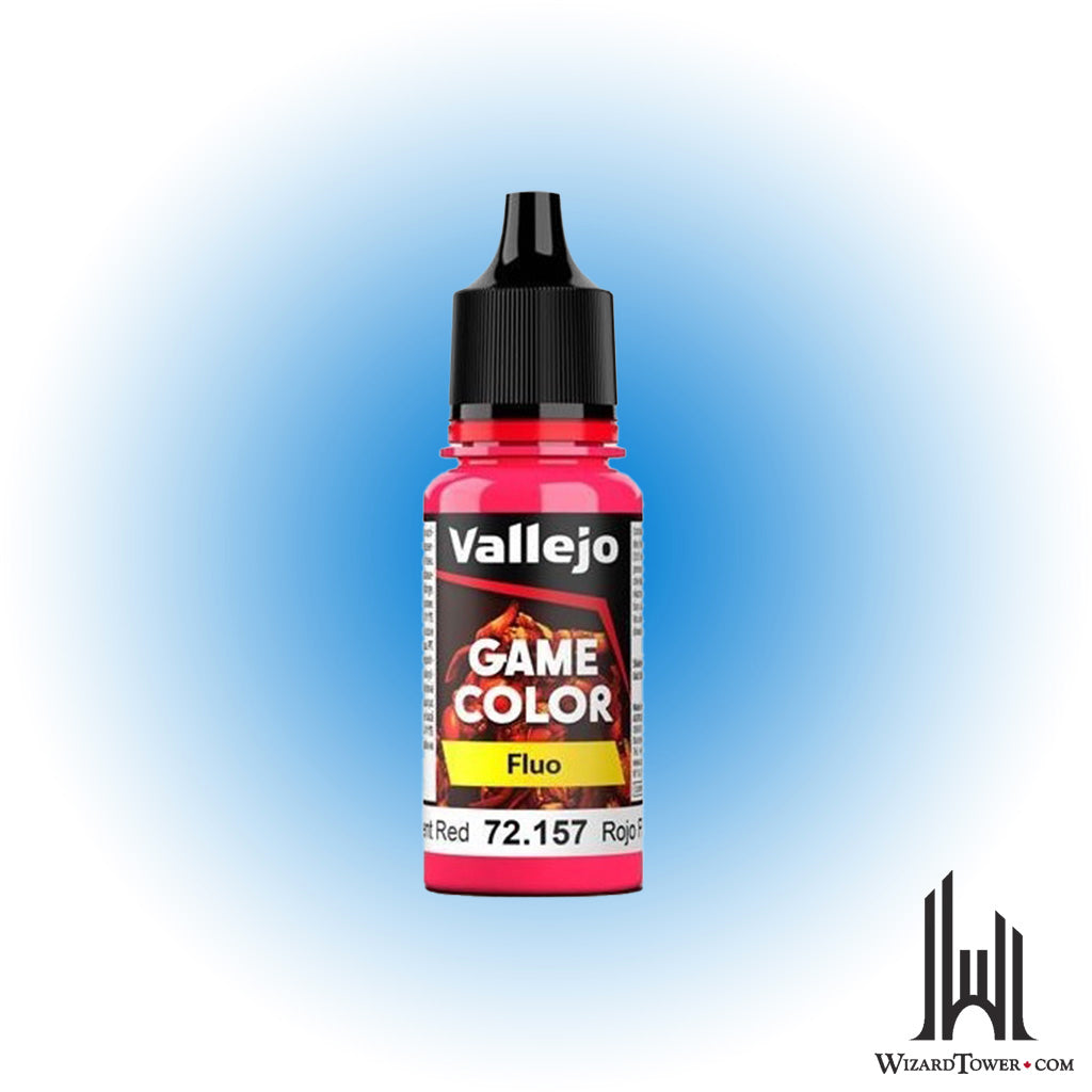 Vallejo Game Color Fluorescent Red 157 - 18ml