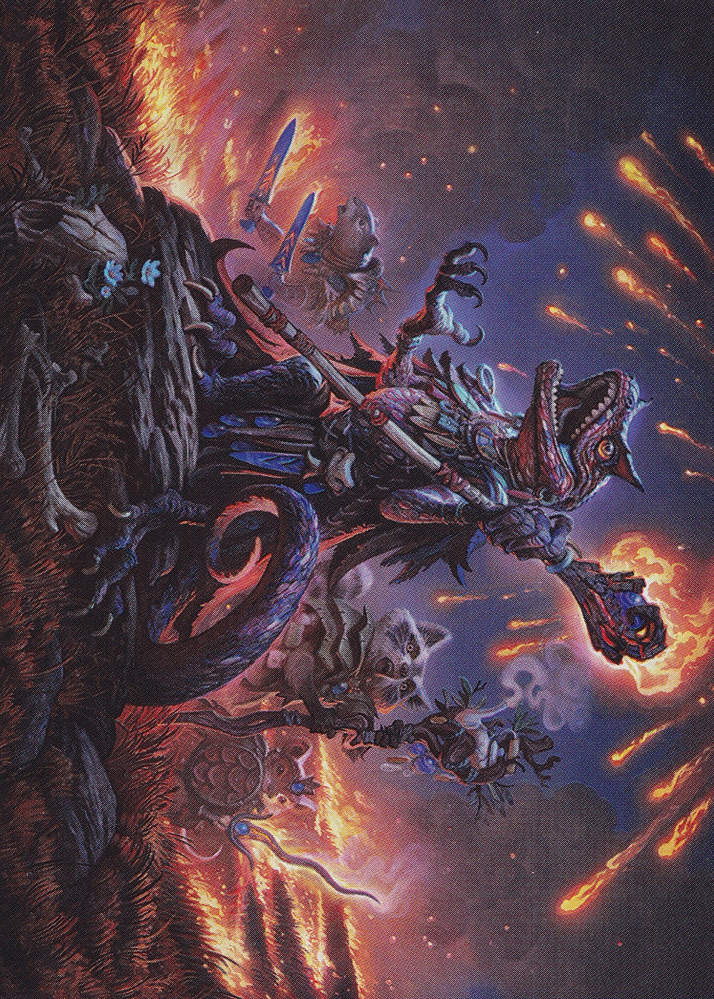 Valley Flamecaller (21/54) Art Card