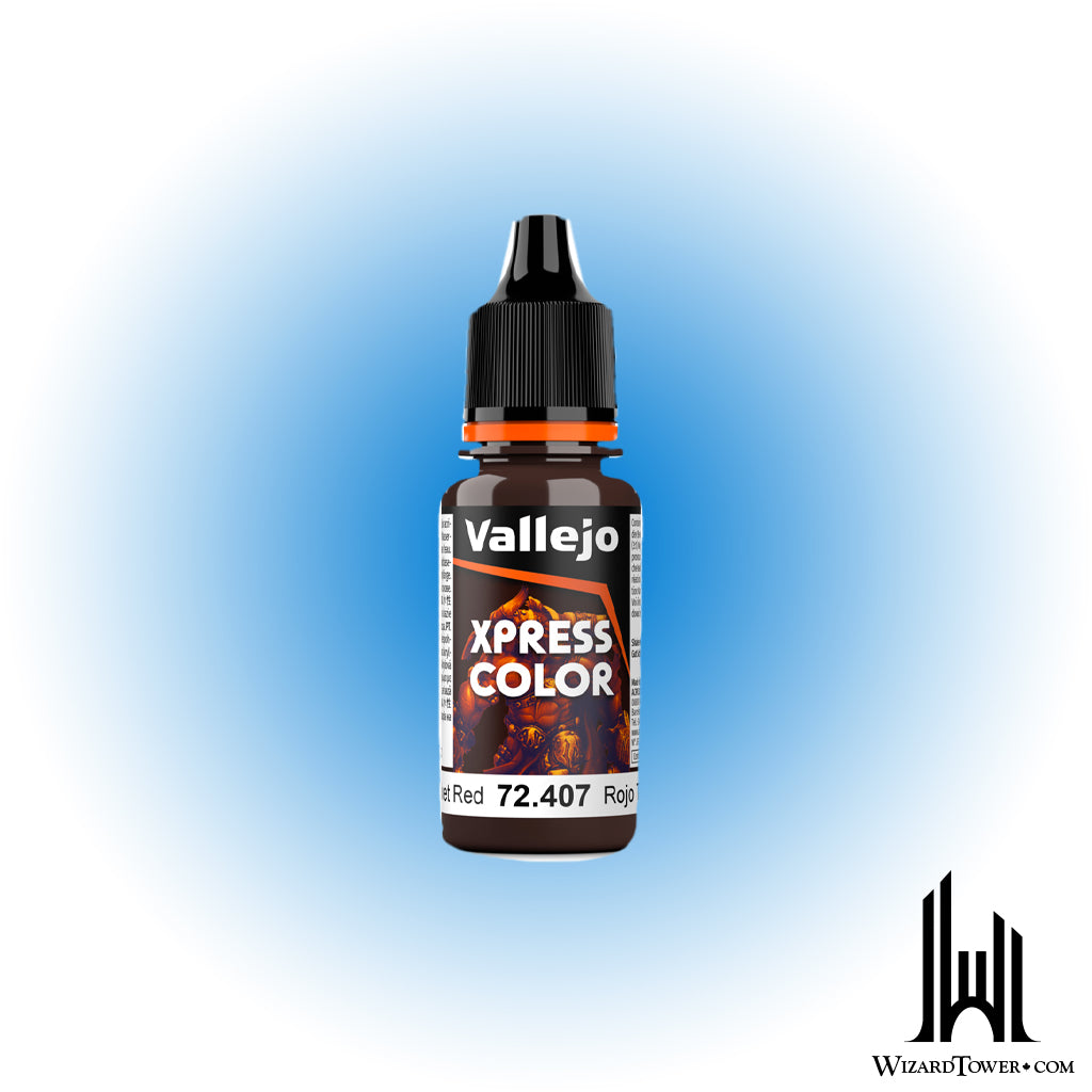 Vallejo Xpress Color Velvet Red 407 - 18ml