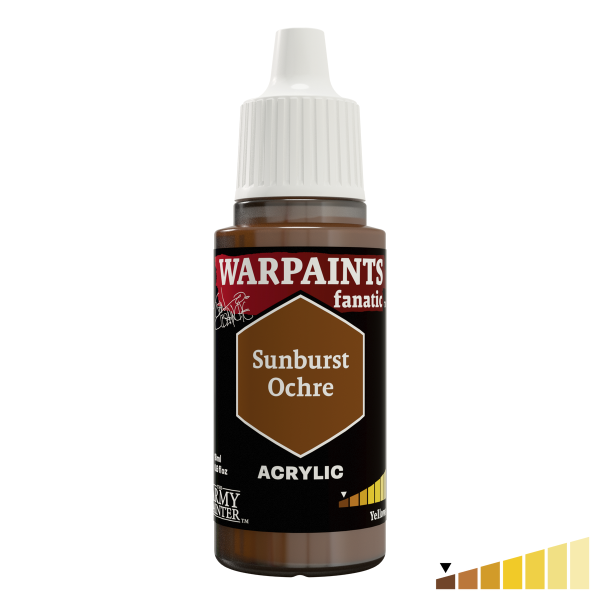 Army Painter Warpaints Fanatic Acrylic Sunburst Ochre - 18ml