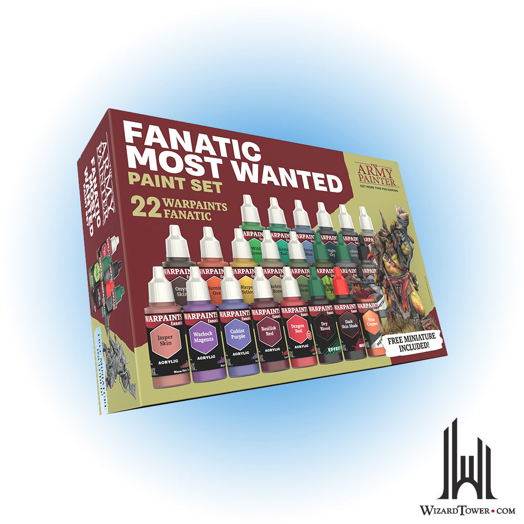 Army Painter Warpaints Fanatic Most Wanted Paint Set