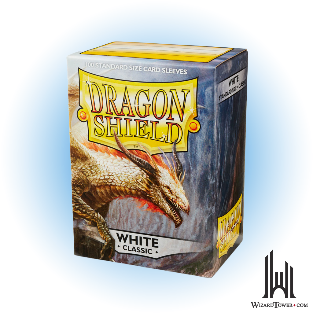 Deck Protectors - Dragon Shield Classic White 100ct