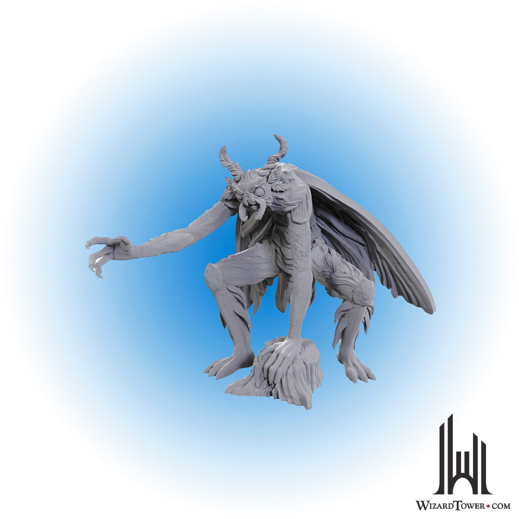 Unpainted Miniature - Dungeons & Dragons - Mothman