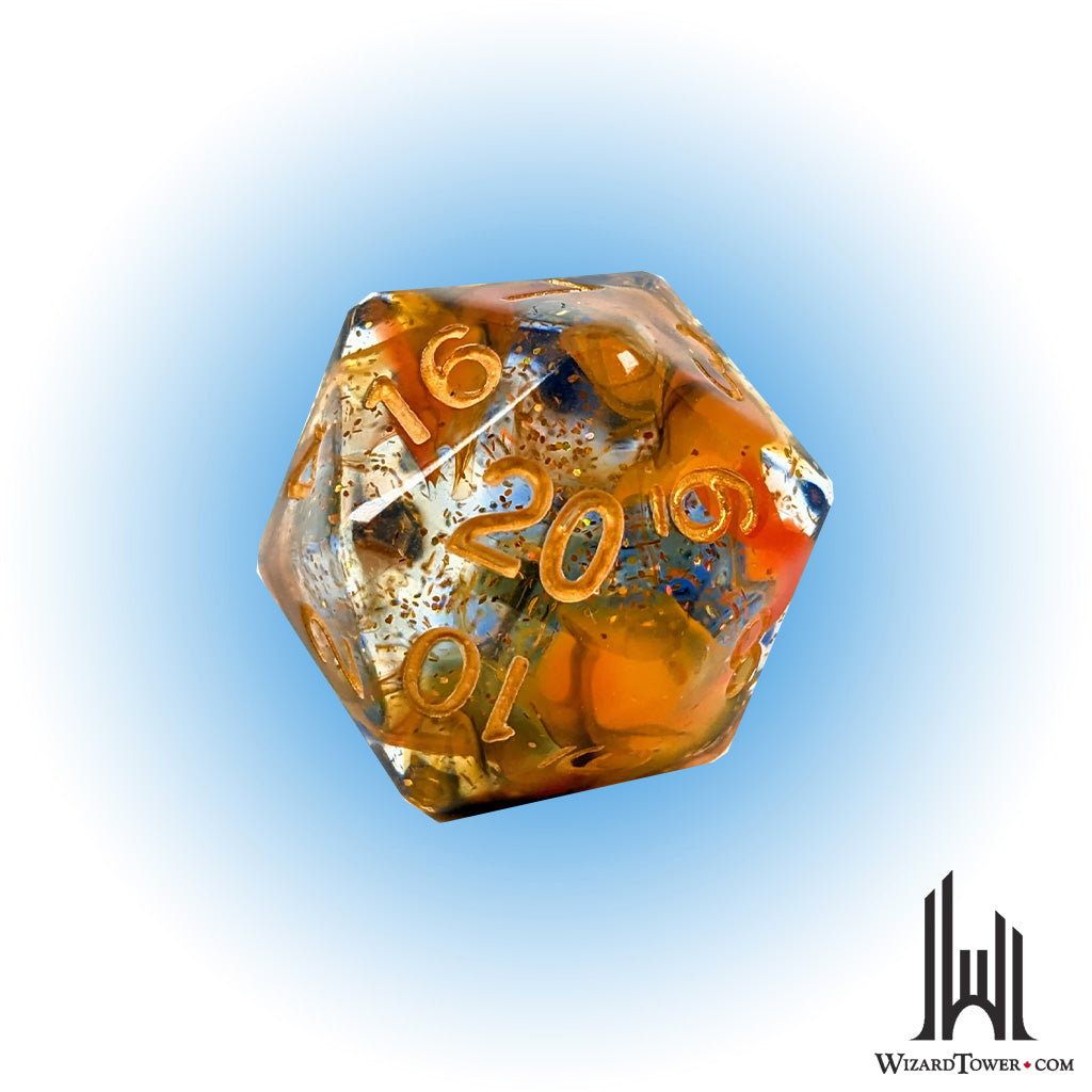 Individual Dice - Cosmic Cliffs 30mm d20