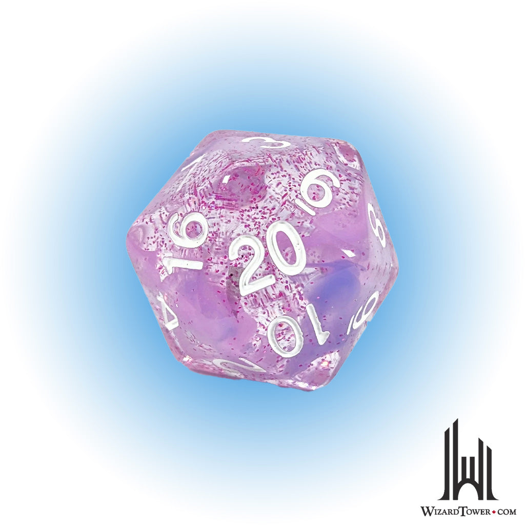 Individual Dice - Tricksy Pixie Symbol 30mm d20