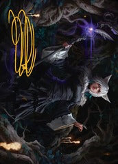 Y'shtola, Night's Blessed (21/53) Art Card (AFIN) - Gold-Stamped Signature
