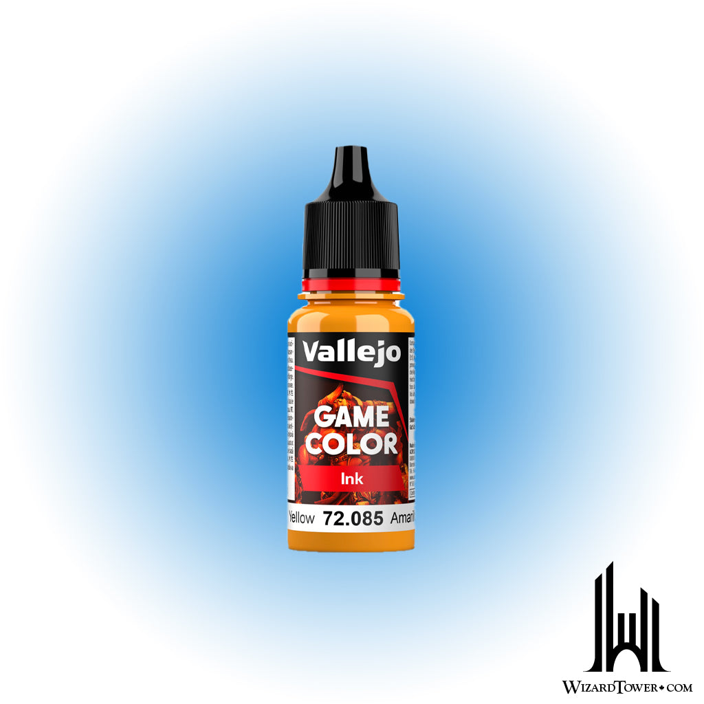 Vallejo Game Color Yellow Ink 085 - 18ml