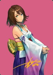 Yuna, Hope of Spira (48/53) Art Card (AFIN) - Gold-Stamped Signature