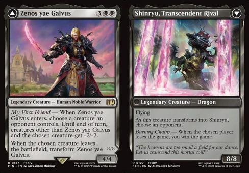 Zenos yae Galvus // Shinryu, Transcendent Rival