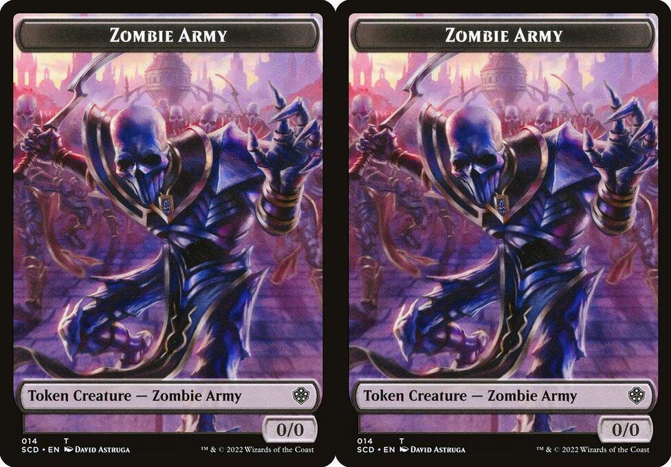 Zombie Army (014) // Zombie Army (014) Double-Sided Token